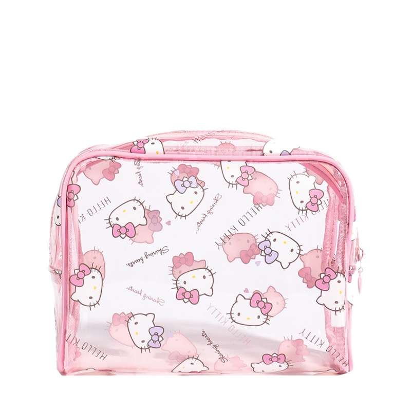 

Sanrio Сумка для хранения Hello Kitty My Melody PVC женская розовая