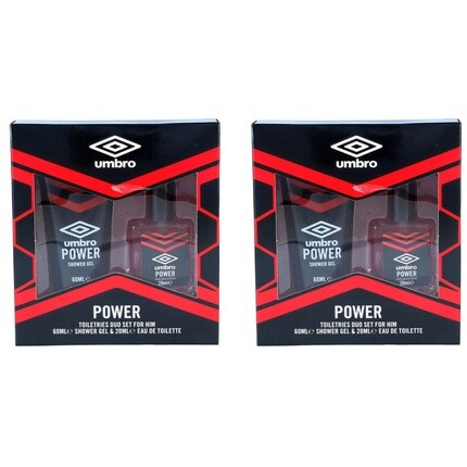 

Подарочный набор Umbro Power Туалетная вода 20мл+Гель для душа 60мл