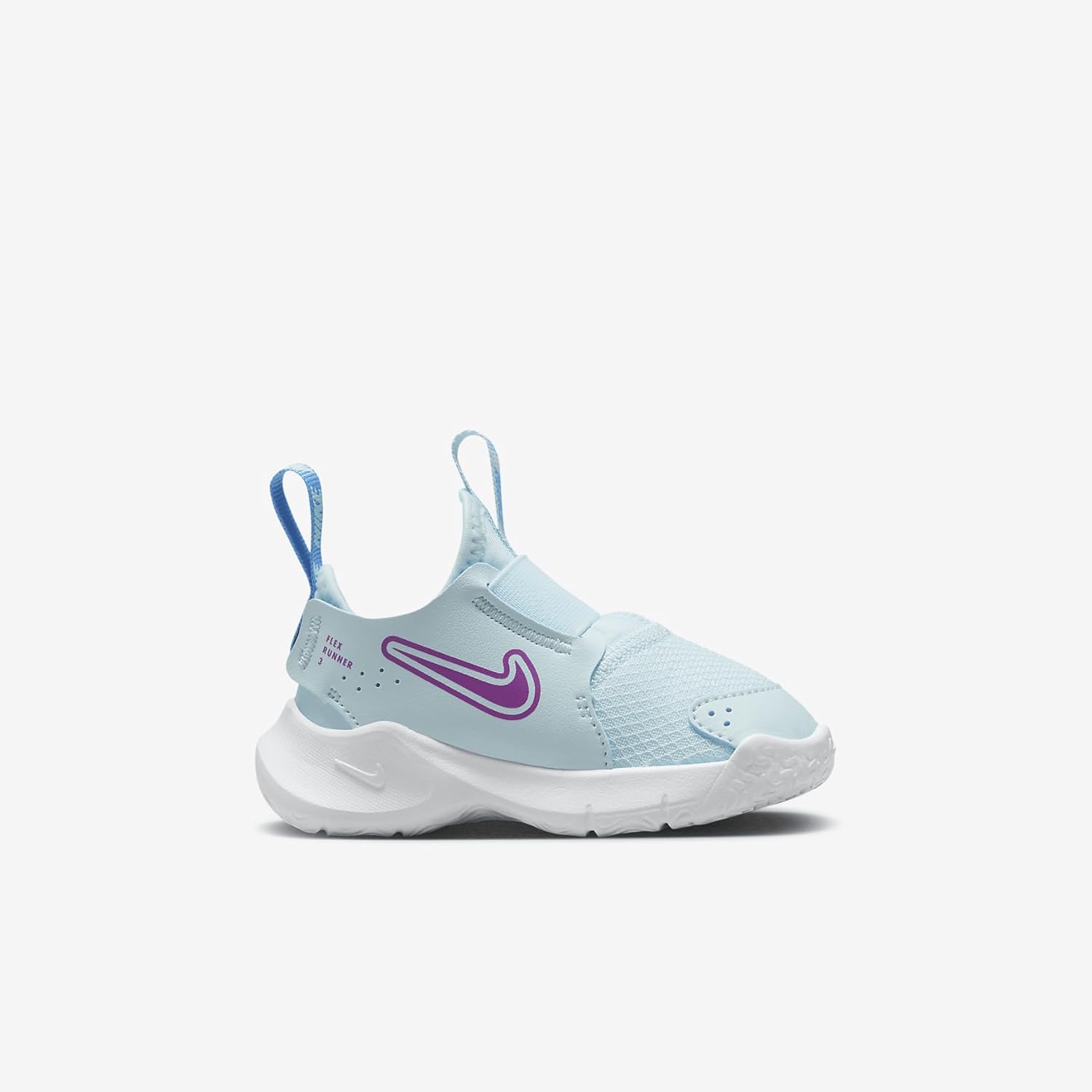 Кроссовки Nike Flex Runner 3 для мальчиков и малышей, синий/фиолетовый — фото 3