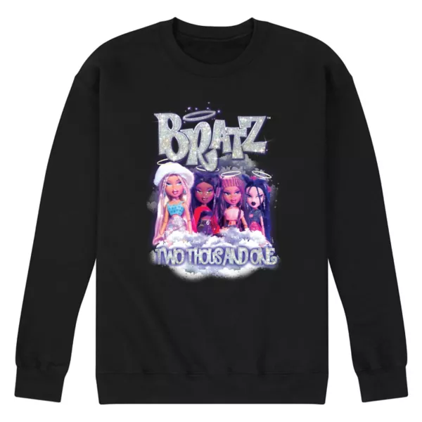 

Мужская флисовая толстовка Bratz Two Twice One Licensed Character, черный