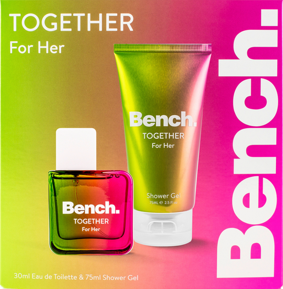 

Гель для душа Bench Together for Her EdT + Shower Gel Geschenkset