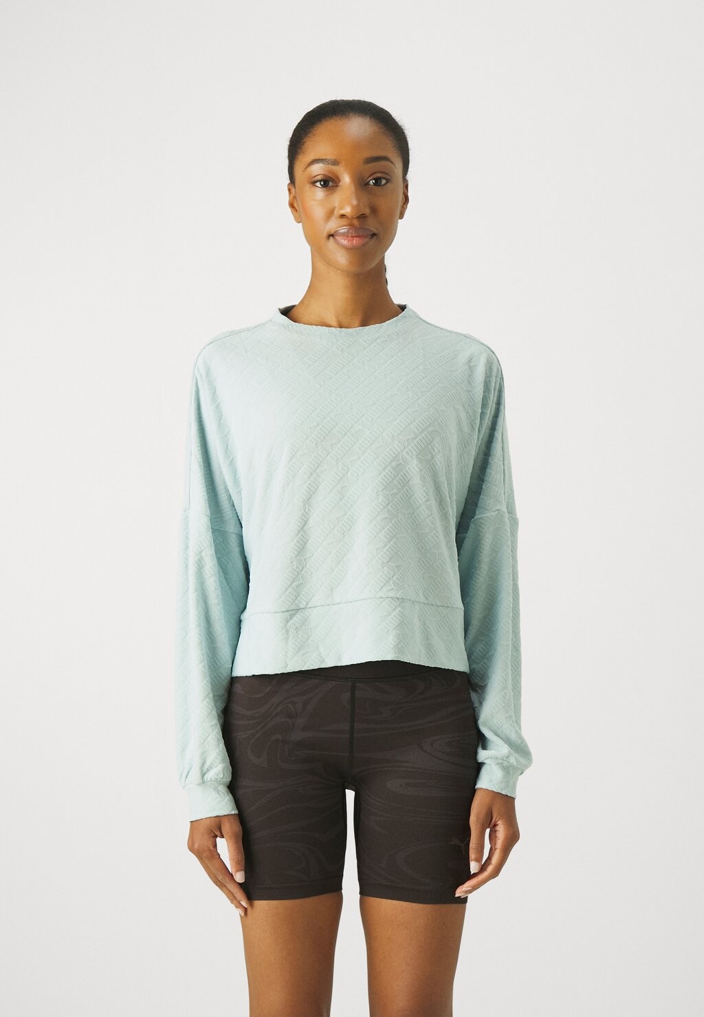 

Толстовка Branded Crew Puma, цвет turquoise surf