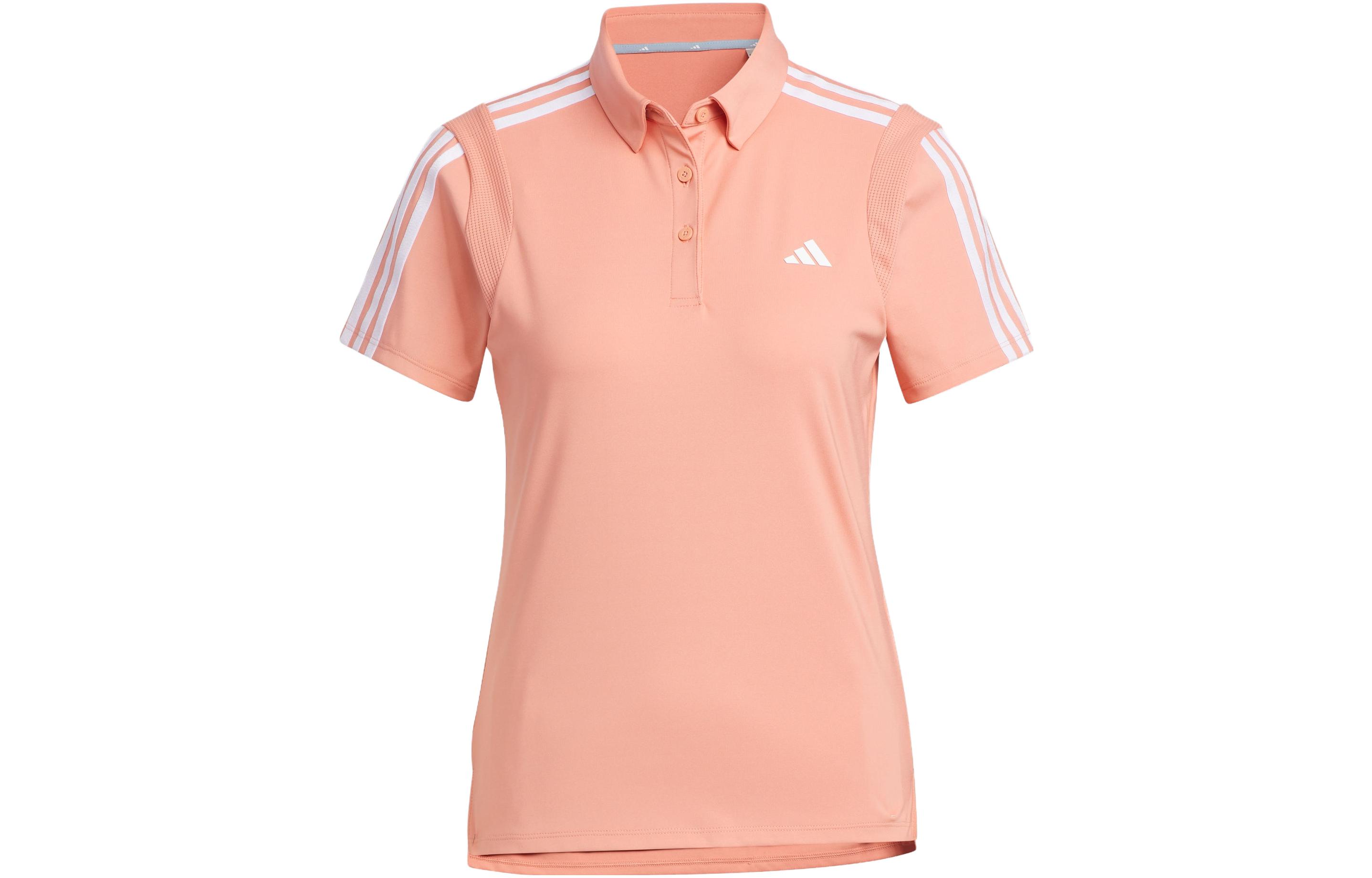 Adidas Футболка-поло женская Earth Umber с воротником-поло, умеренно прямого кроя — фото 3