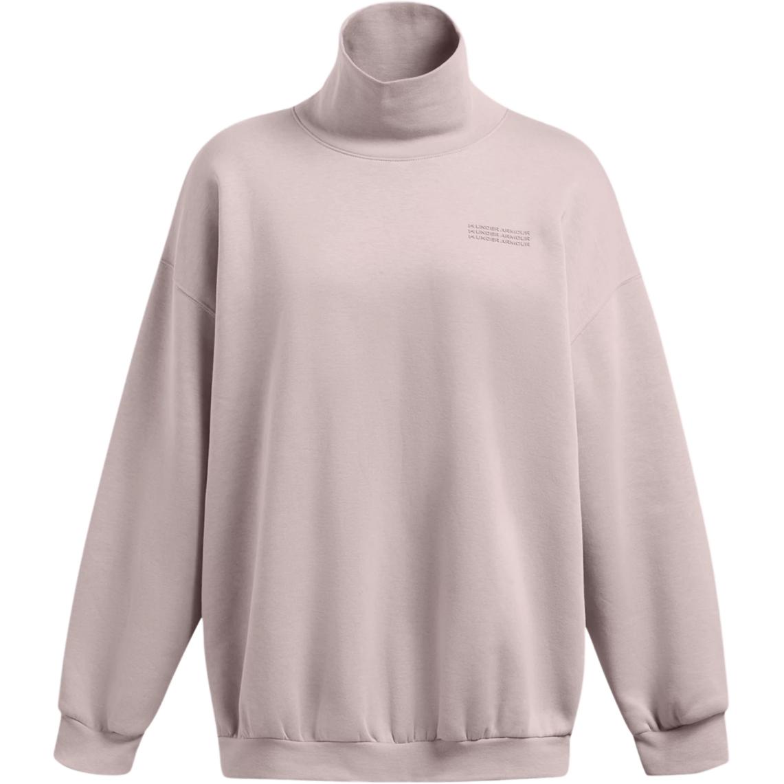 

Флисовая оверсайз майка с принтом Under Armour, цвет Leela Gray