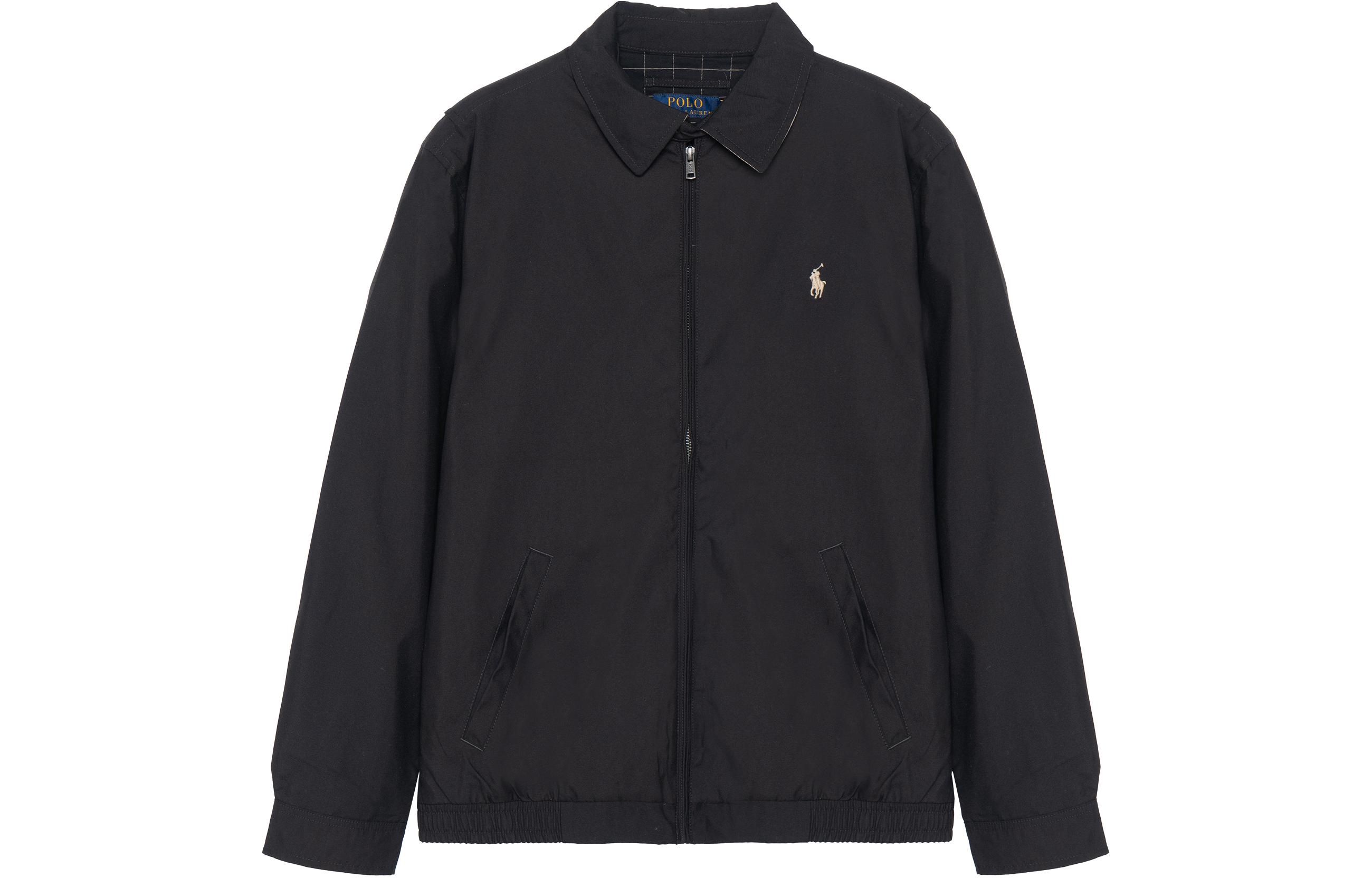 Polo Ralph Lauren Ветровка Харрингтон, Black — фото 4