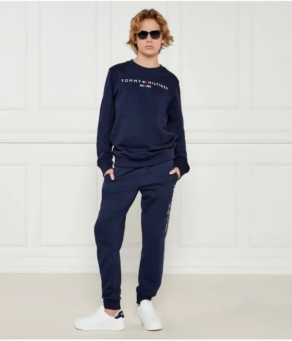 Толстовка regular fit Tommy Hilfiger, темно-синий — фото 2