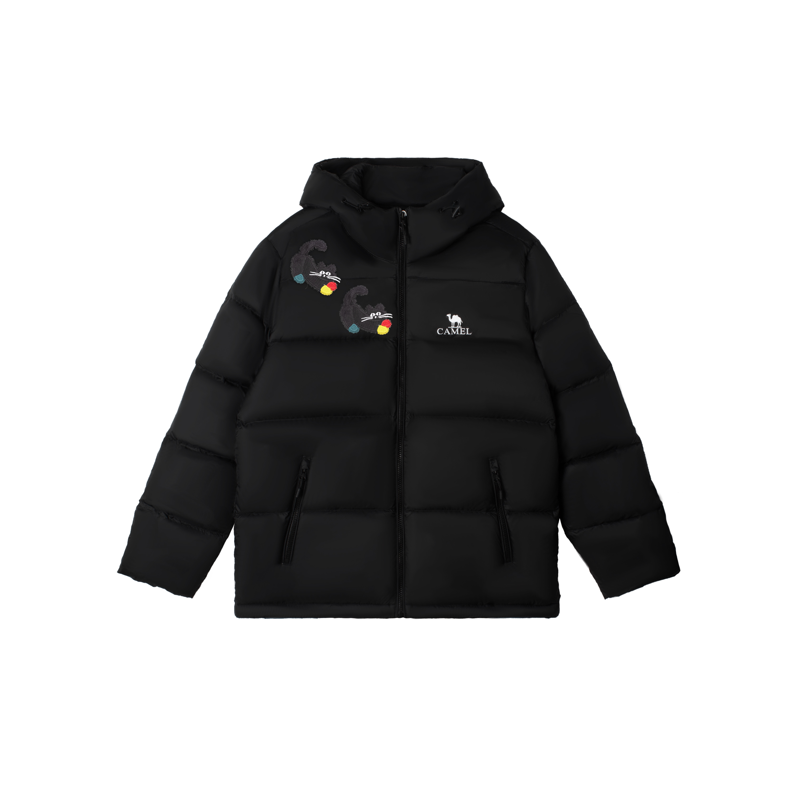 

Теплая куртка из флисовой коллекции Down Unisex CAMEL, phantom черный