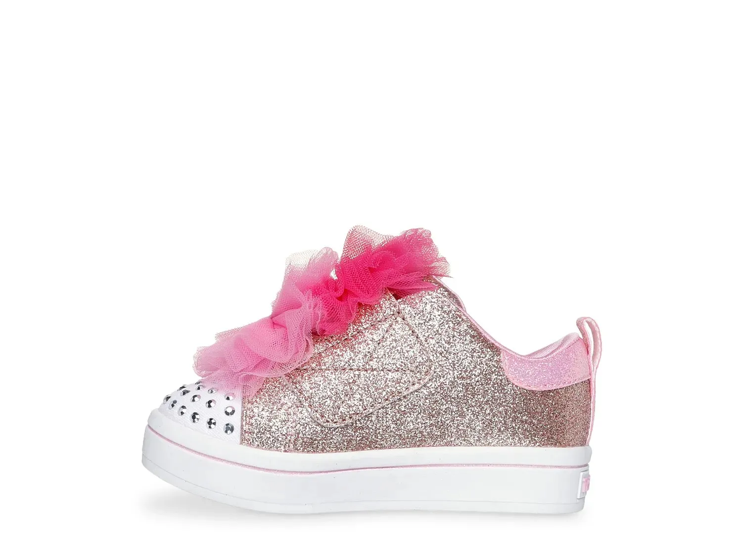 Кроссовки Skechers Twinkle Toes Twi-Lites 2.0 Tutu Cute Sneaker — детские, золотистые — фото 2