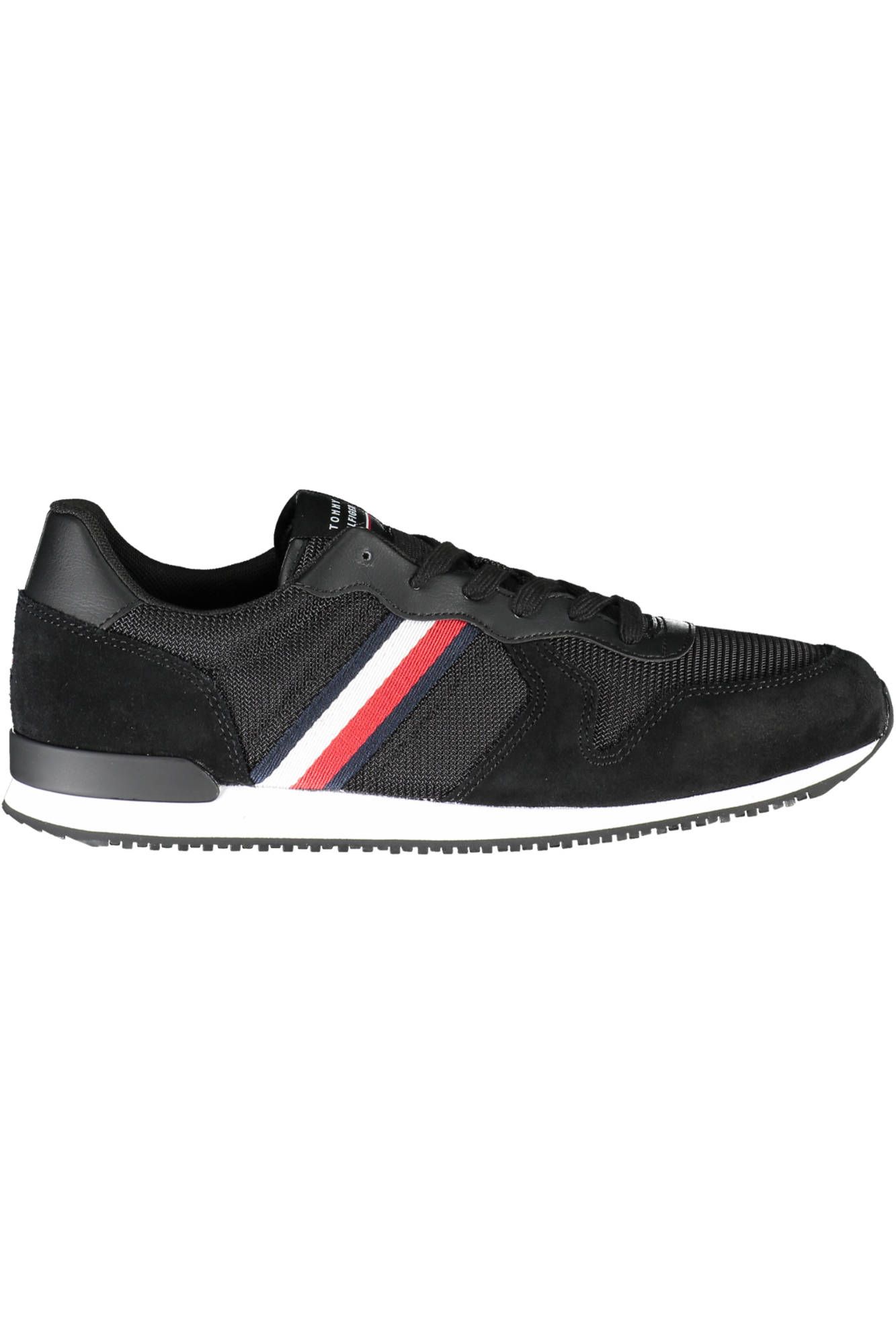 

Черные мужские кроссовки из полиэстера Tommy Hilfiger