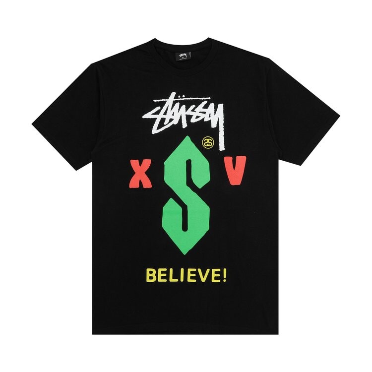 

Футболка Stussy Believe 'Black', черный