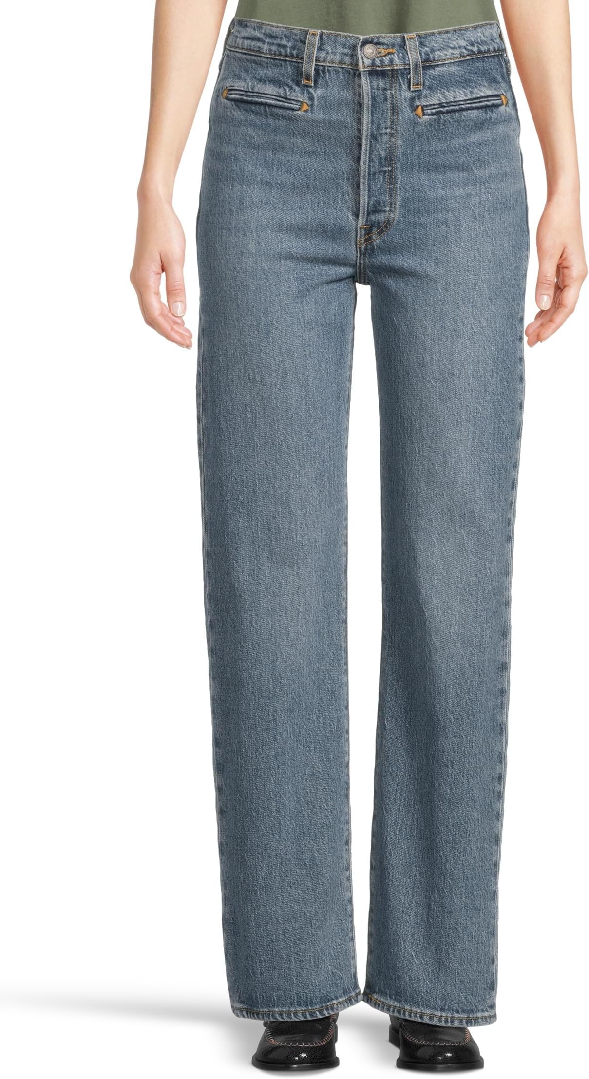 

Джинсы Levi's Premium Ribcage Full Length Western, цвет Bows and Arrows