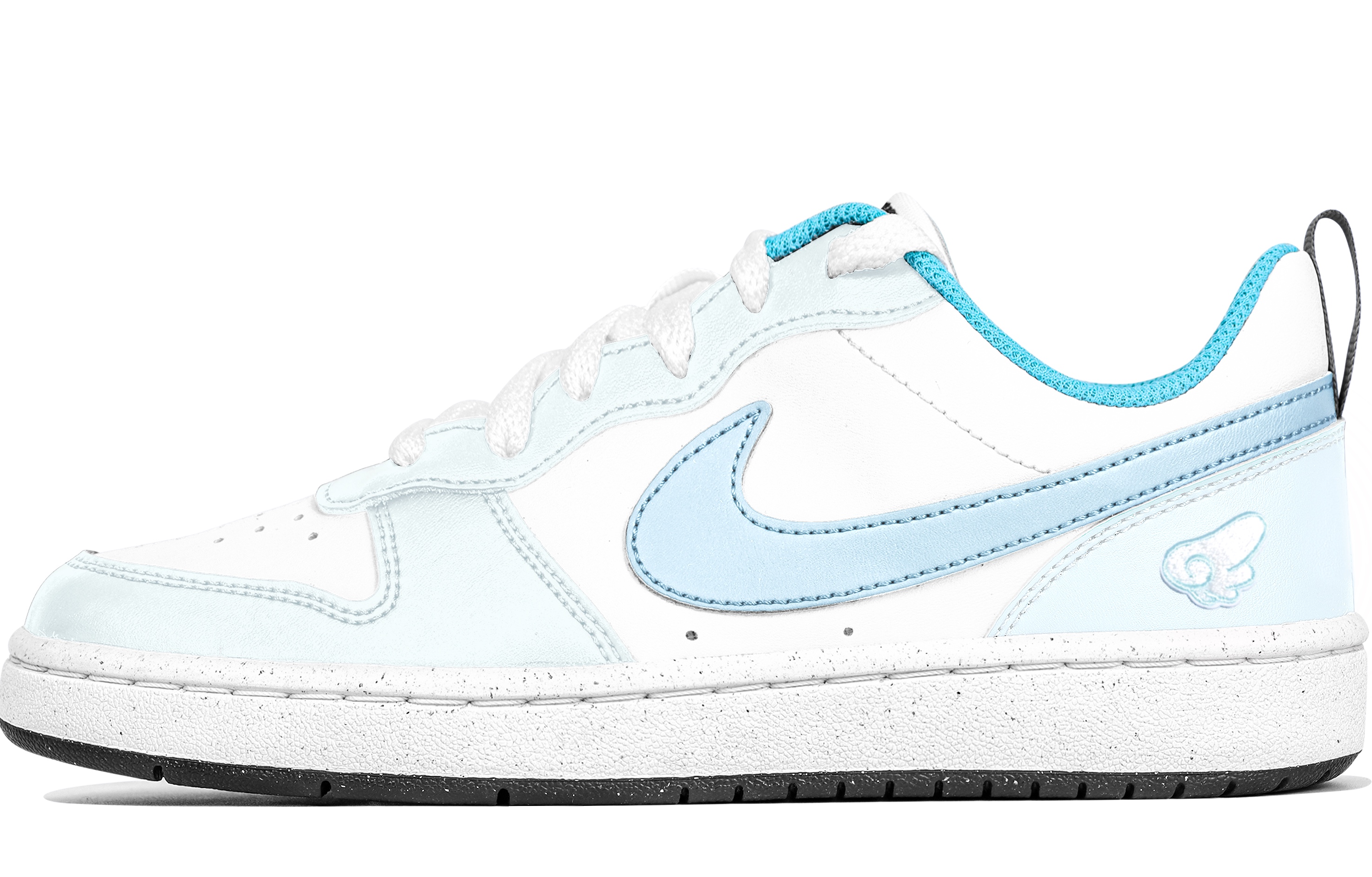 

Детские кроссовки для скейтбординга Court Borough с низкой амортизацией, износостойкие, для подростков Nike, синий