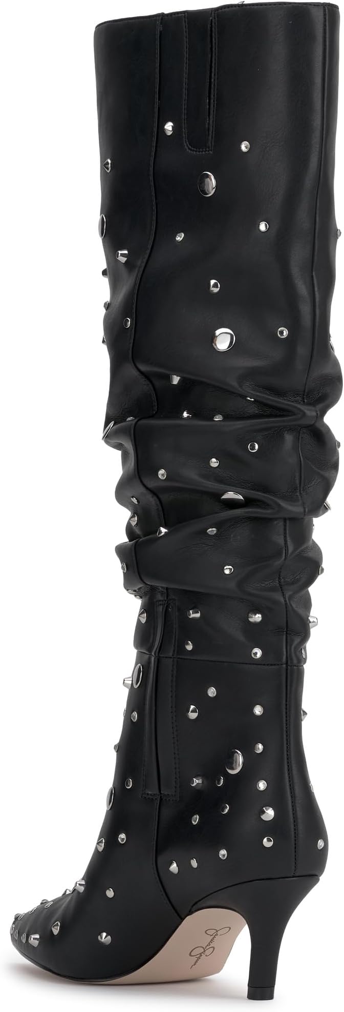 Ботинки Jessica Simpson Naevy Kitten Heel Slouch Boot, черный — фото 4