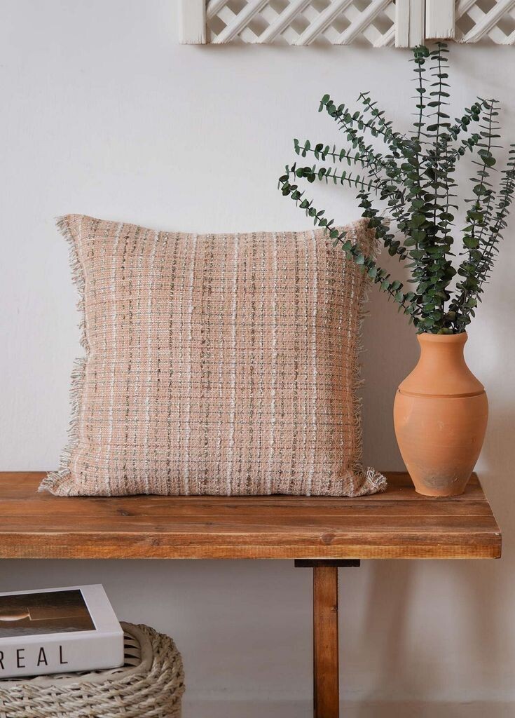 

Evila Originals, YST0433, подушка, лосось, ткань 100% хлопок, 45 x 45 x 7 см
