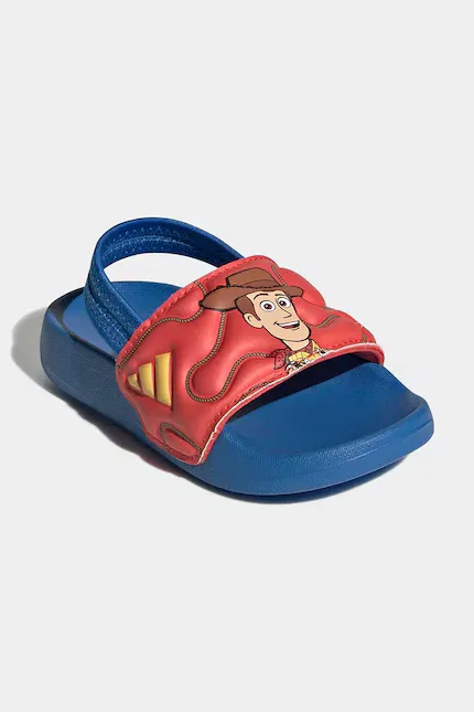 Сланцы с ремешком ADILETTE ESTRAP WOODY Adidas, синий — фото 2