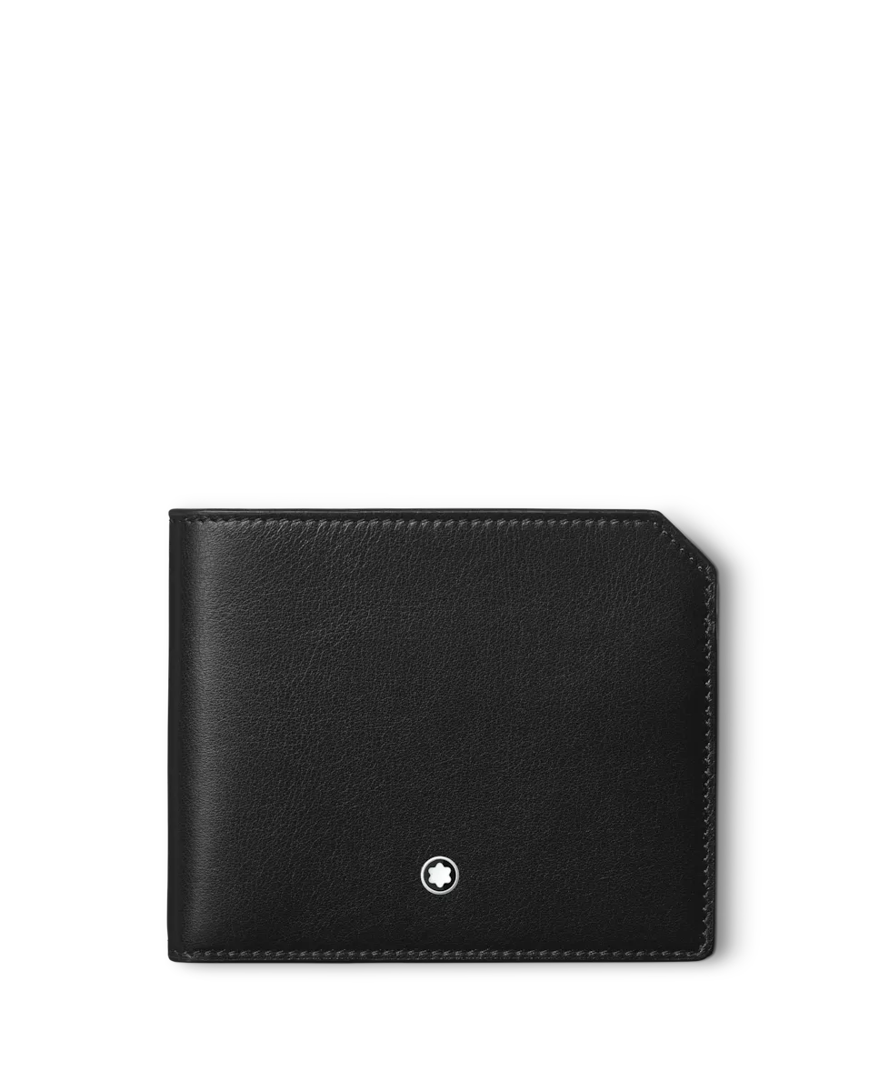 

Кошелек унисекс из черной кожи Montblanc, черный