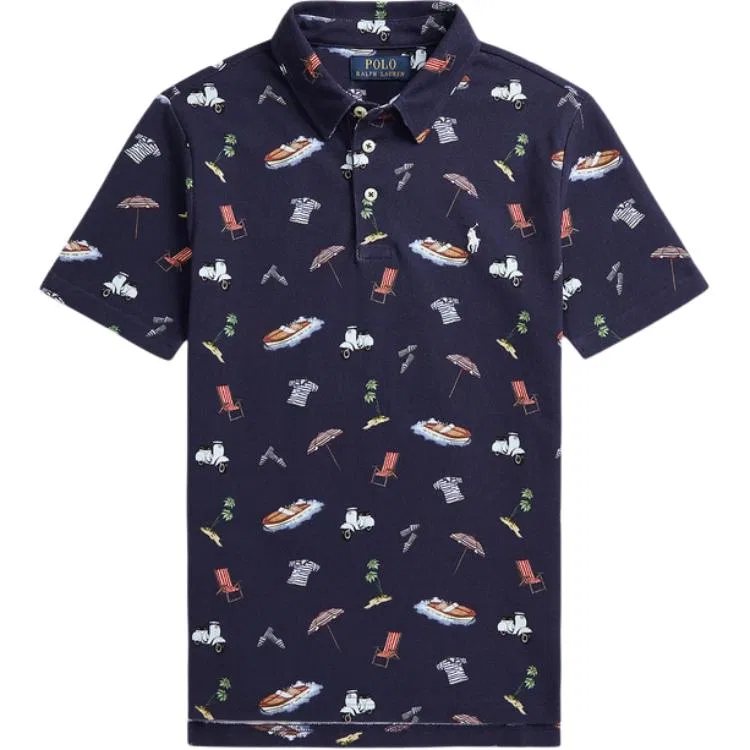 Поло Polo Ralph Lauren мультиколор для детей