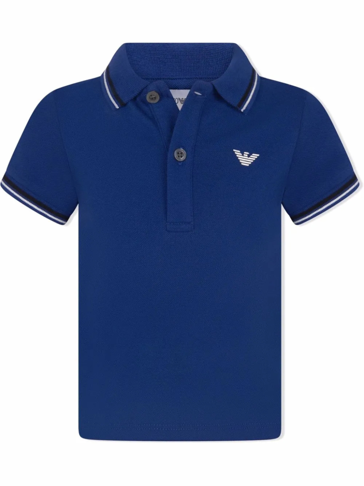 

Emporio Armani Kids рубашка поло с логотипом, синий
