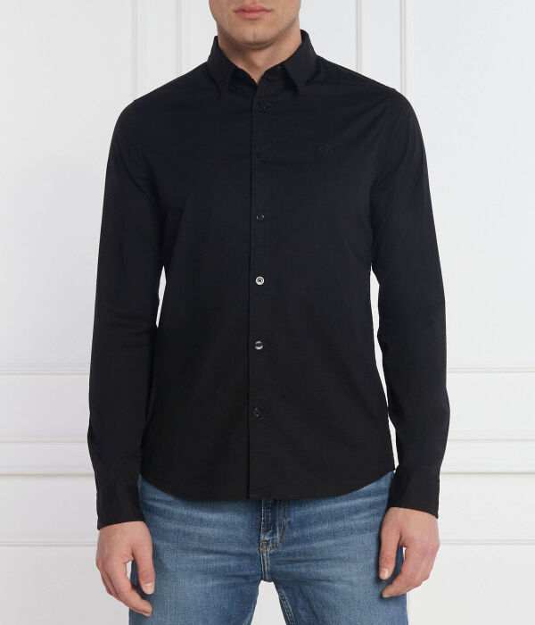 

Рубашка Slim fit Calvin Klein Jeans, черный