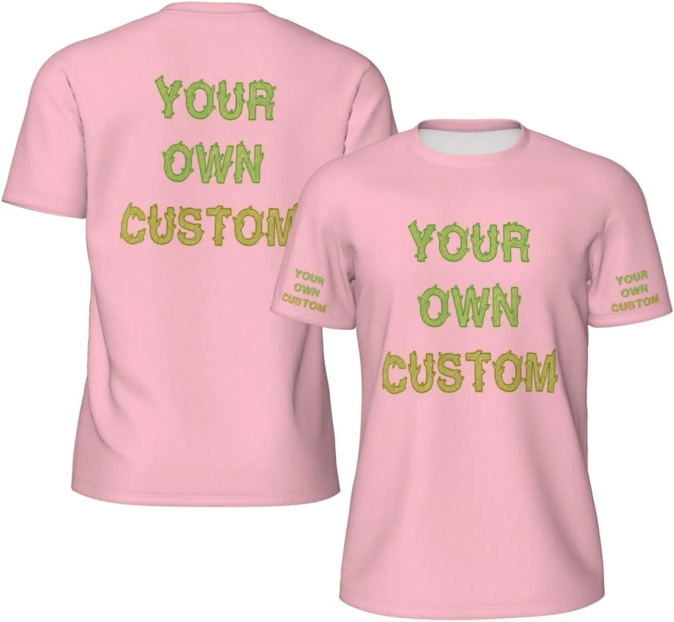 

Футболка Custom с принтом на 4 сторонах