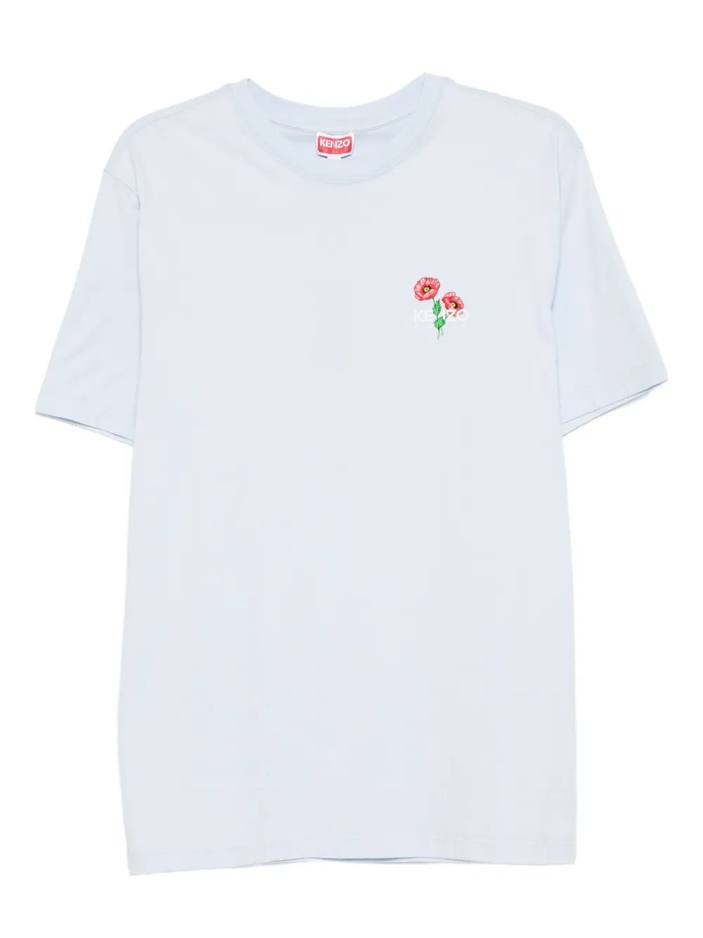 

Футболка с вышивкой KENZO, синий