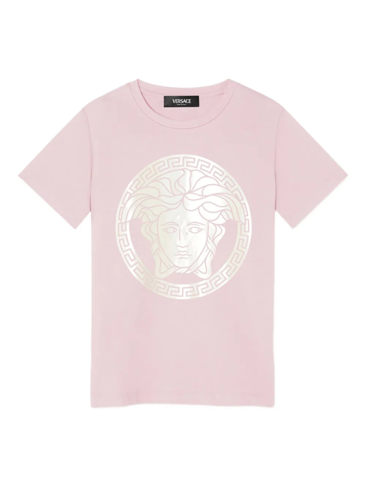 

Versace Kids футболка с логотипом Medusa, розовый