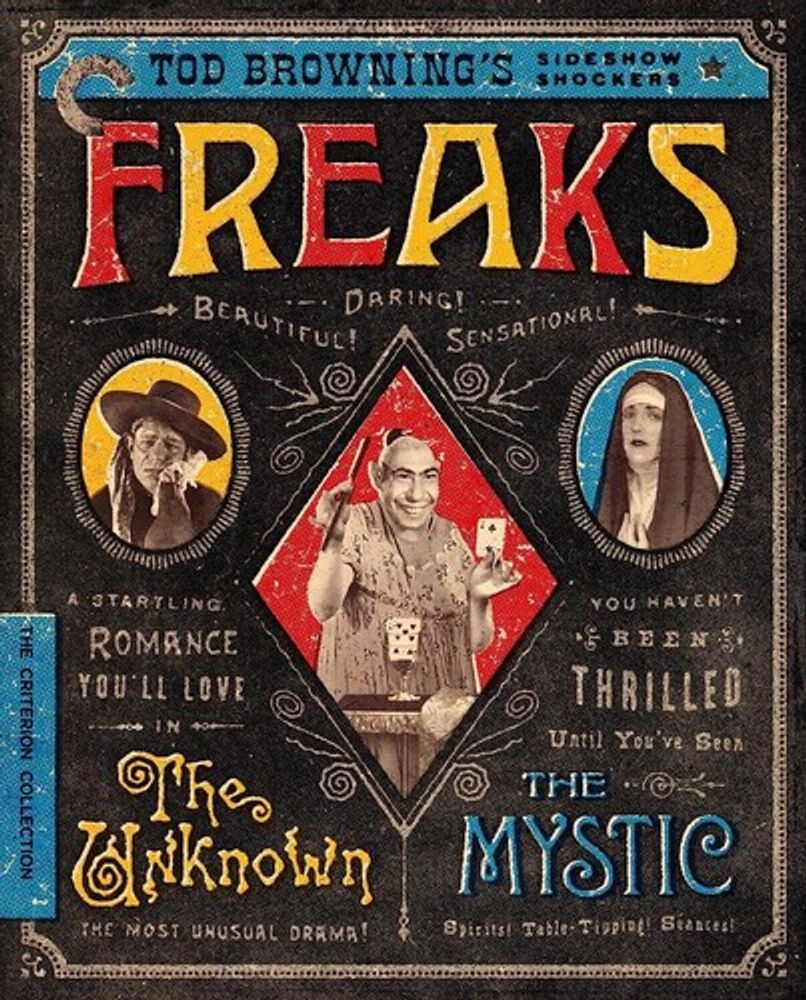 

Диск Blu-ray Freaks / The Unknown / The Mystic [Criterion Collection]