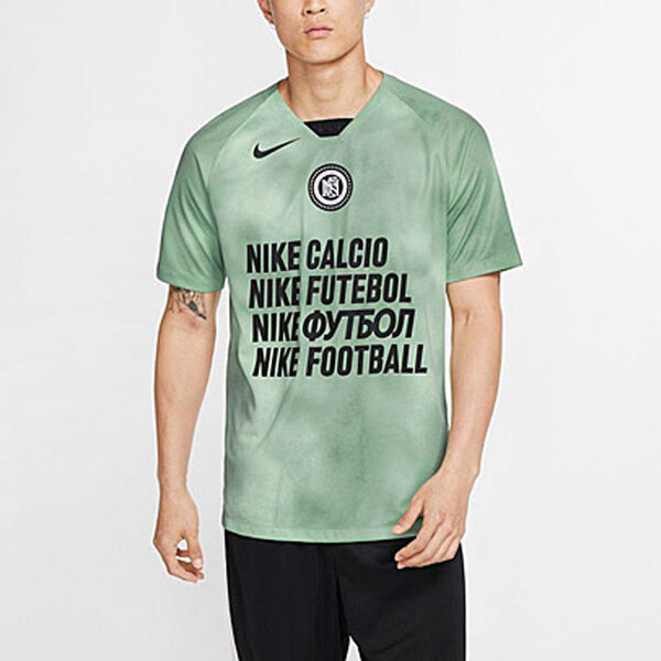 Футболка fc training t-shirt 'green' Nike, зеленый — фото 3
