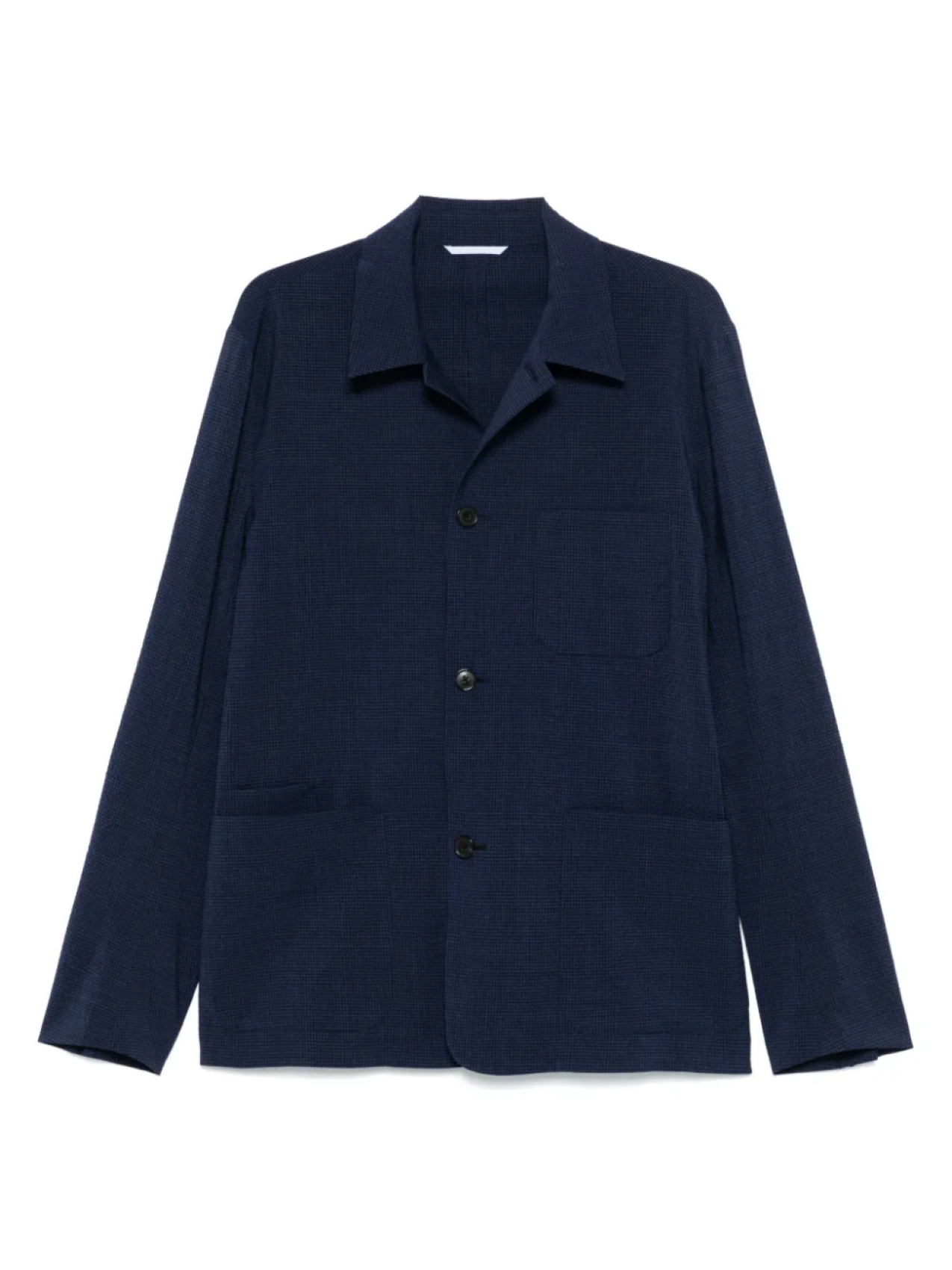 

Клетчатая куртка из сирсакера Paul Smith, синий