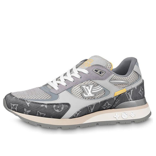 

Кроссовки run away sneakers 'grey yellow' Louis Vuitton, серый