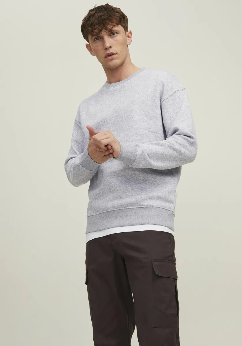 

Толстовка Jack & Jones "JJESTAR BASIC SWEAT CREW NECK NOOS", серый
