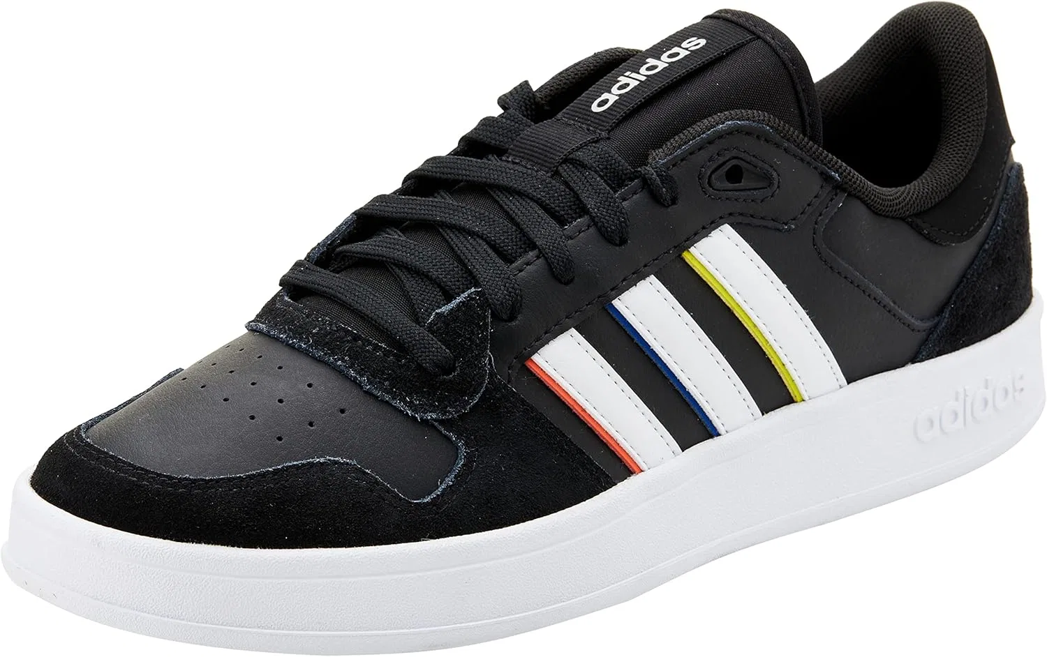 Мужские теннисные кроссовки Adidas Breaknet Plus, Cblack Ftwwht Aciyel