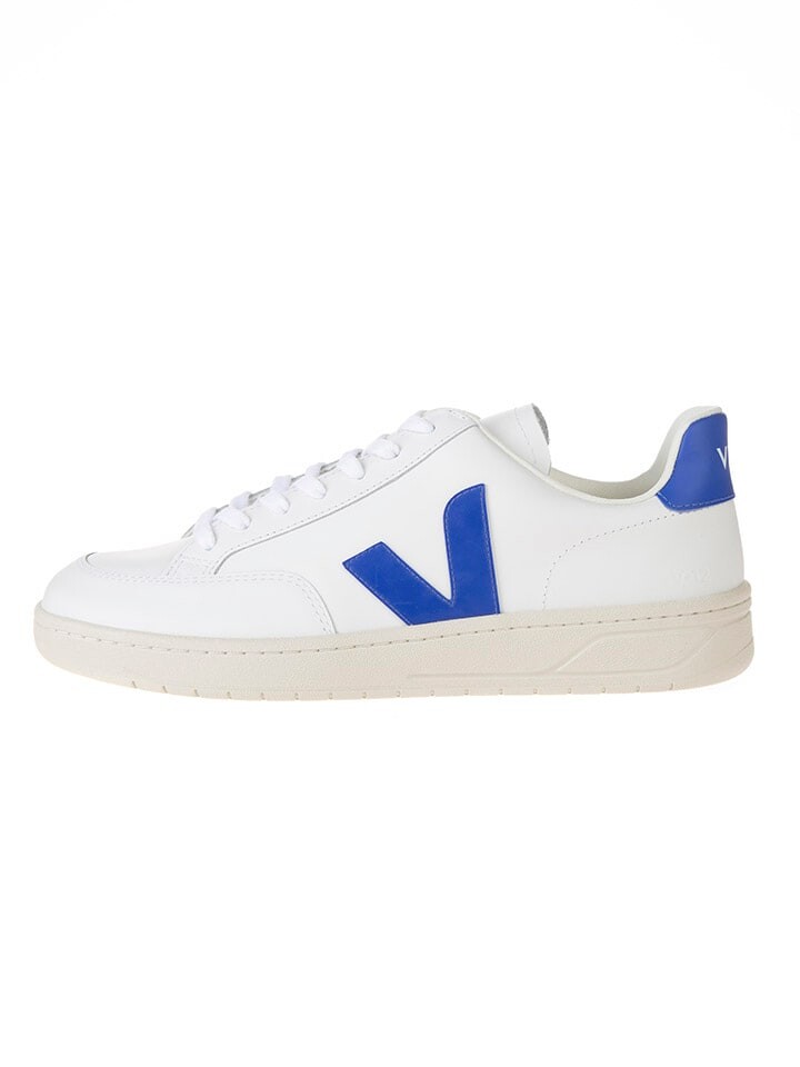 

Низкие кроссовки Veja Leder V 12, цвет weiß/blau, Серый, Низкие кроссовки Veja Leder V 12, цвет weiß/blau