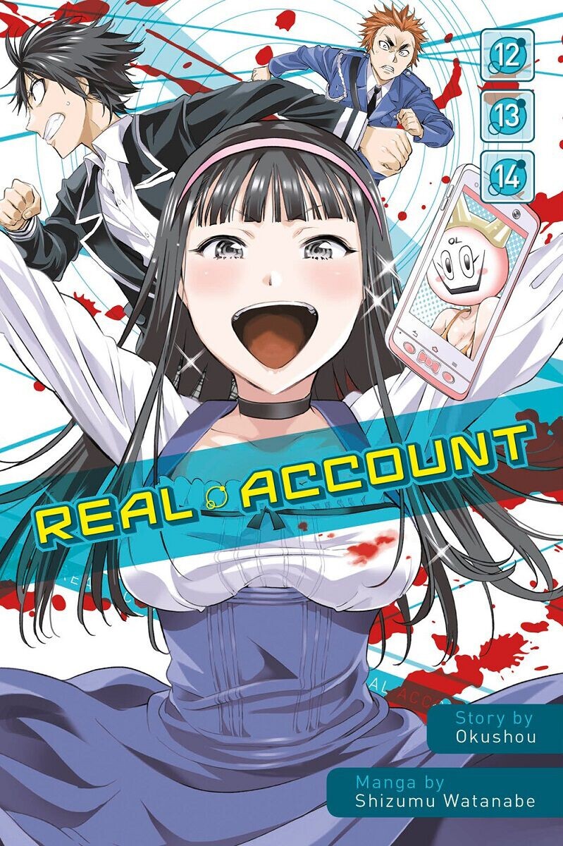 

Манга Real Account Manga Omnibus Volume 12-14