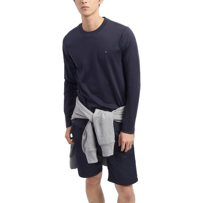 Футболка мужская Tommy Hilfiger Navy Blue — фото 4