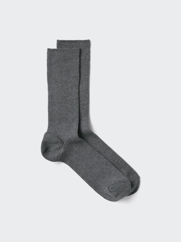 

Рифленые носки Uniqlo, 08 dark grey