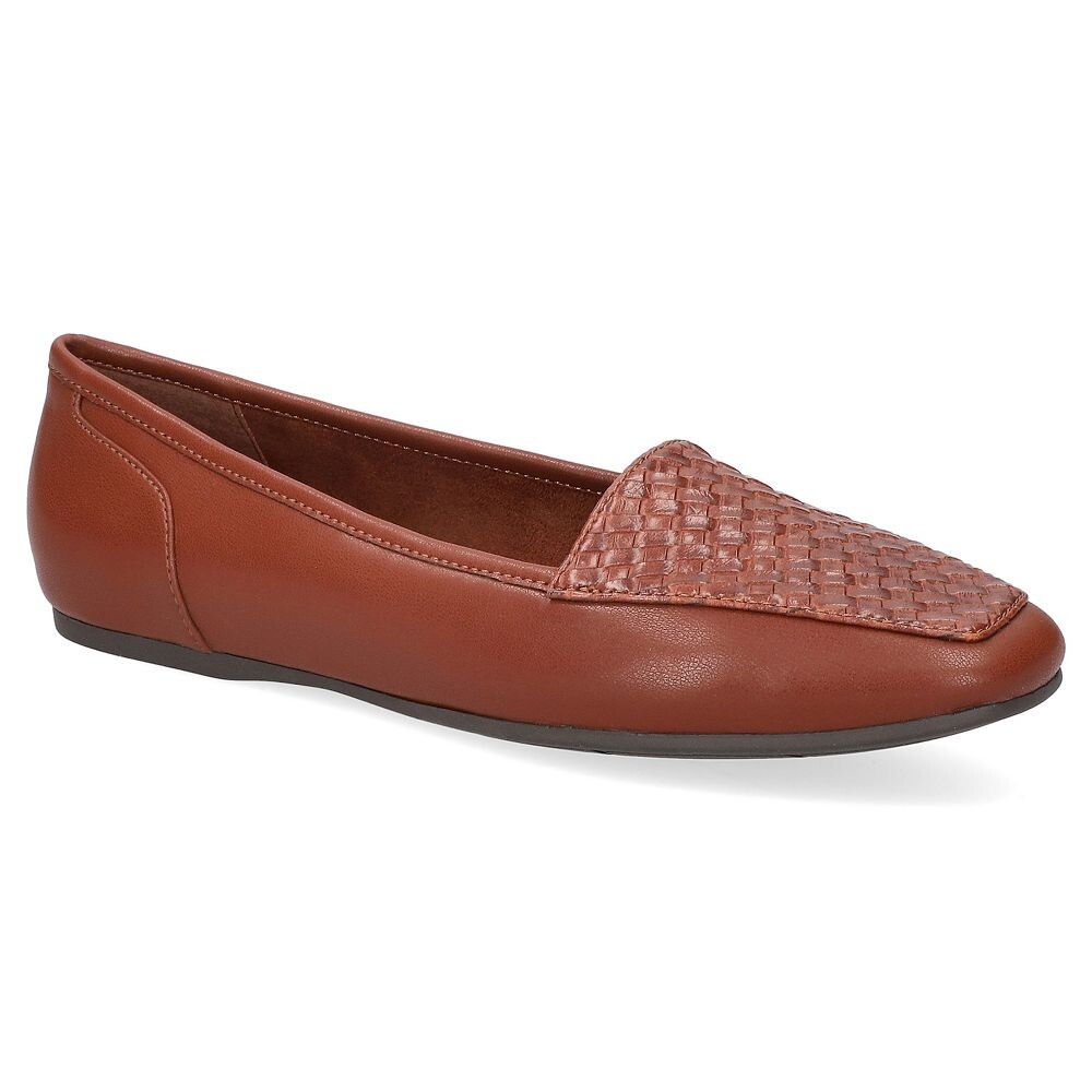 

Женские туфли на плоской подошве Easy Street Thrill, цвет Tan Woven Embossed