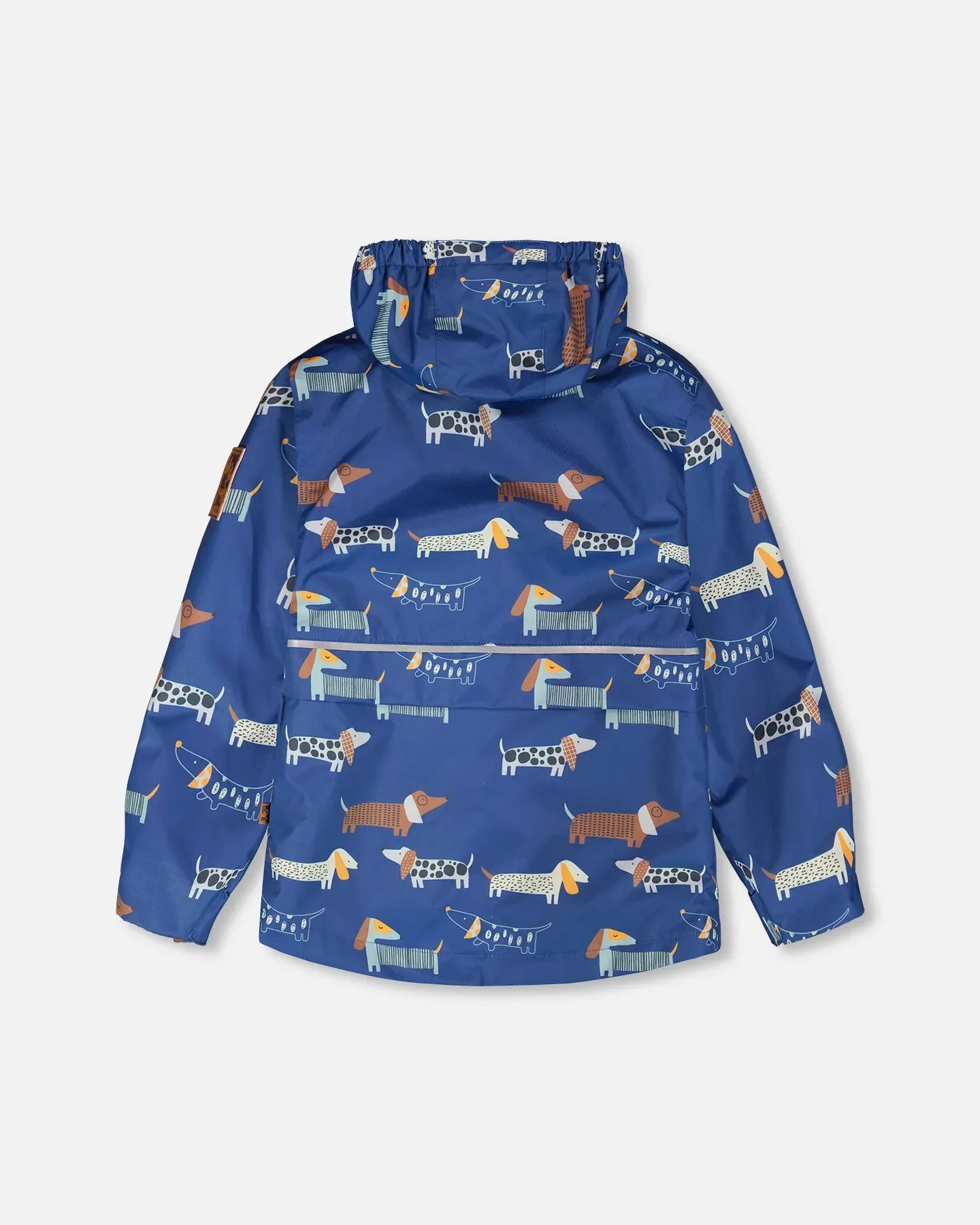 Комплект из двух предметов одежды «3 в 1» для межсезонья, с принтом «Голубая собака» Deux Par Deux — фото 3