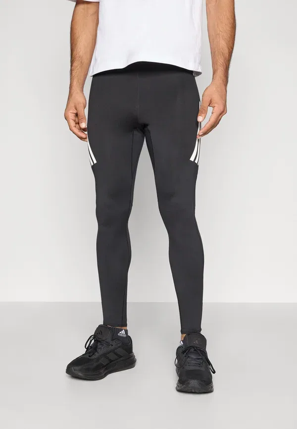 Трикотажные беговые леггинсы Adidas Performance Adi365 tig m, черный