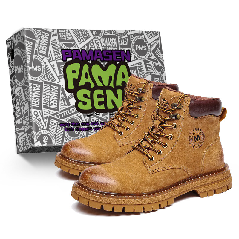 

Мужские ботинки Cahhrrn X Martin Boot Men Beige Pamasen