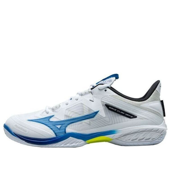 

Кроссовки wave claw neo 2 'white blue yellow' Mizuno, белый