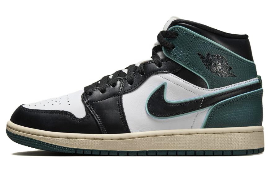 

Кроссовки Air Jordan Women's Air Jordan 1 Mid 'Oxidized Green', зеленый