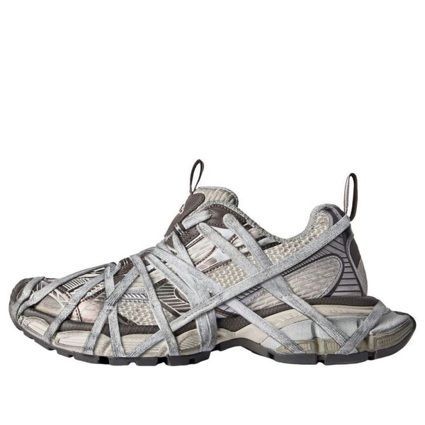 

Кроссовки 3xl extreme lace sneakers 'brown grey beige mesh and polyurethane' Balenciaga, серый