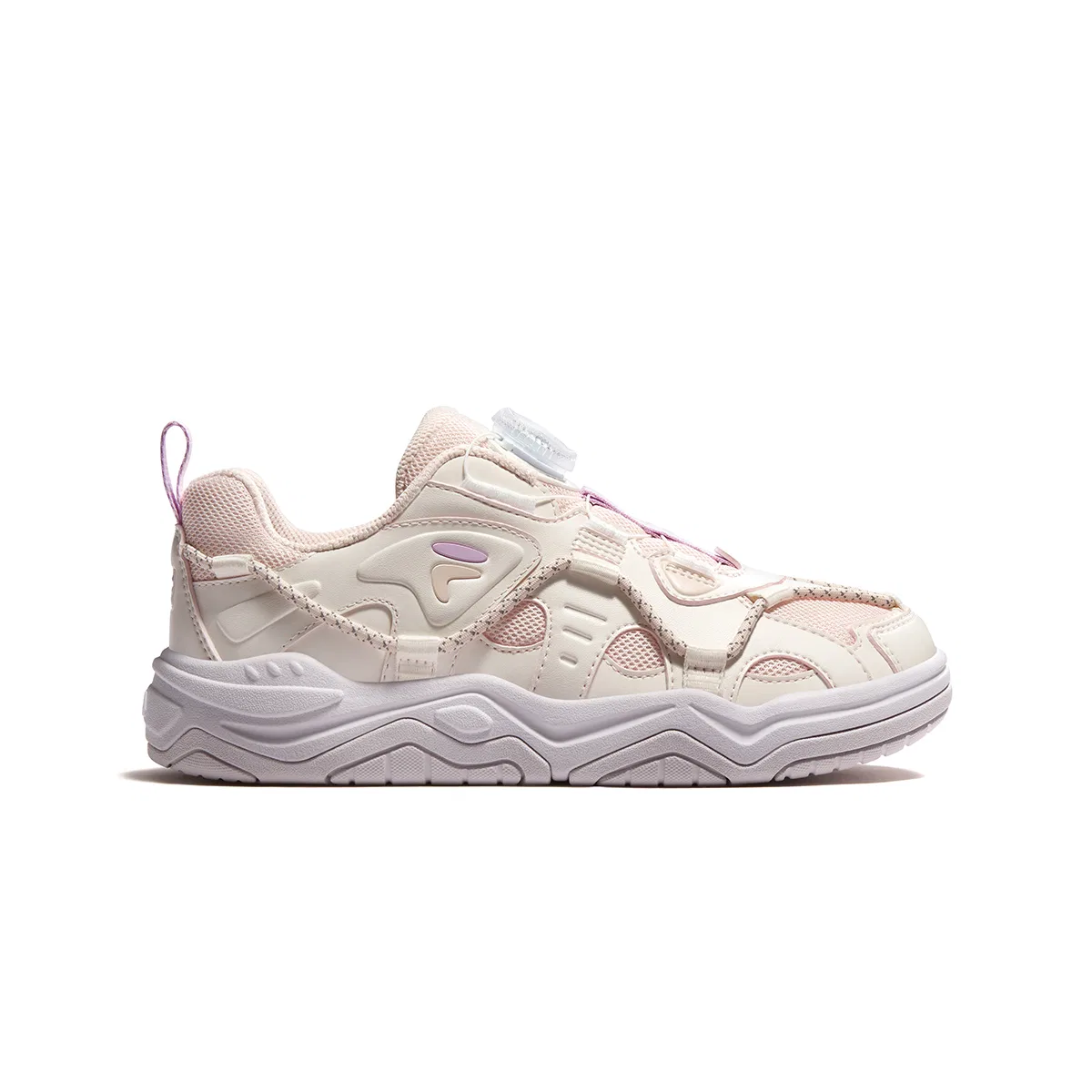 Кроссовки для скейтбординга Heritage FHT Anti Kick FILA KIDS Sea Salt Pink/Peony Silver Pink — фото 3