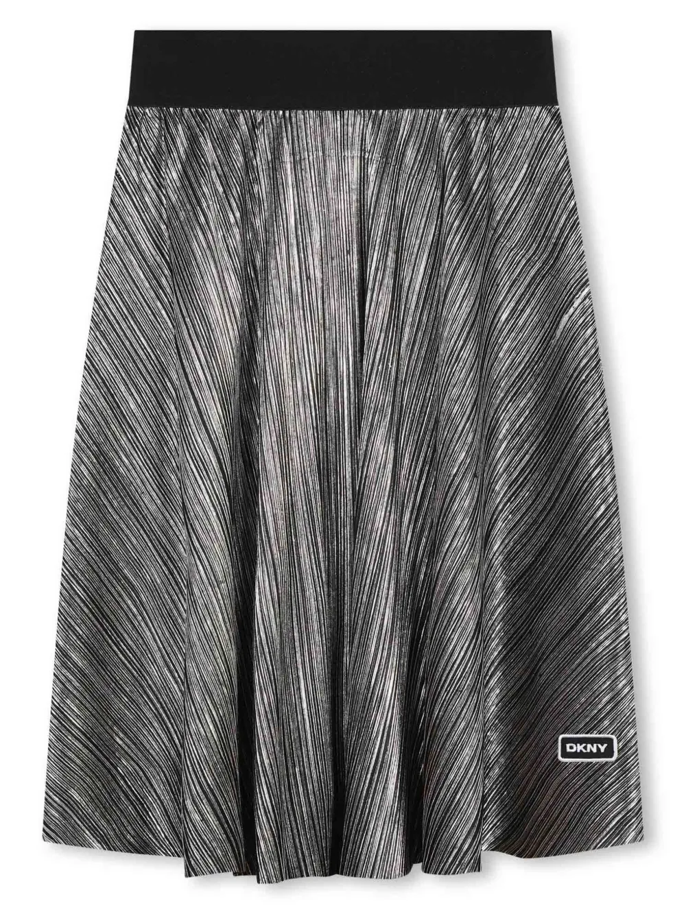 

Юбка с эффектом металлик Dkny Kids, серебяный