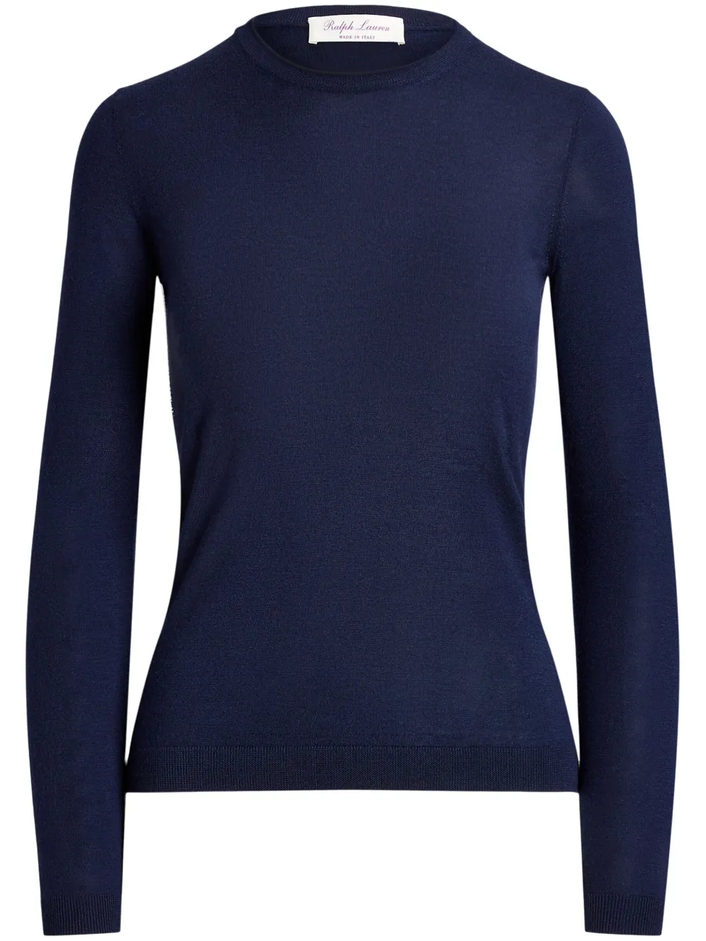 

Кашемировый джемпер тонкой вязки Ralph Lauren Collection, синий