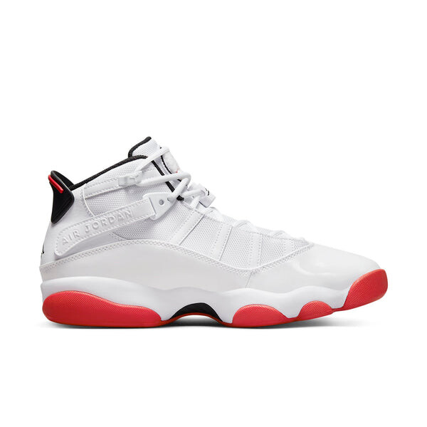 Кроссовки 6 колец Air Jordan, белый — фото 3