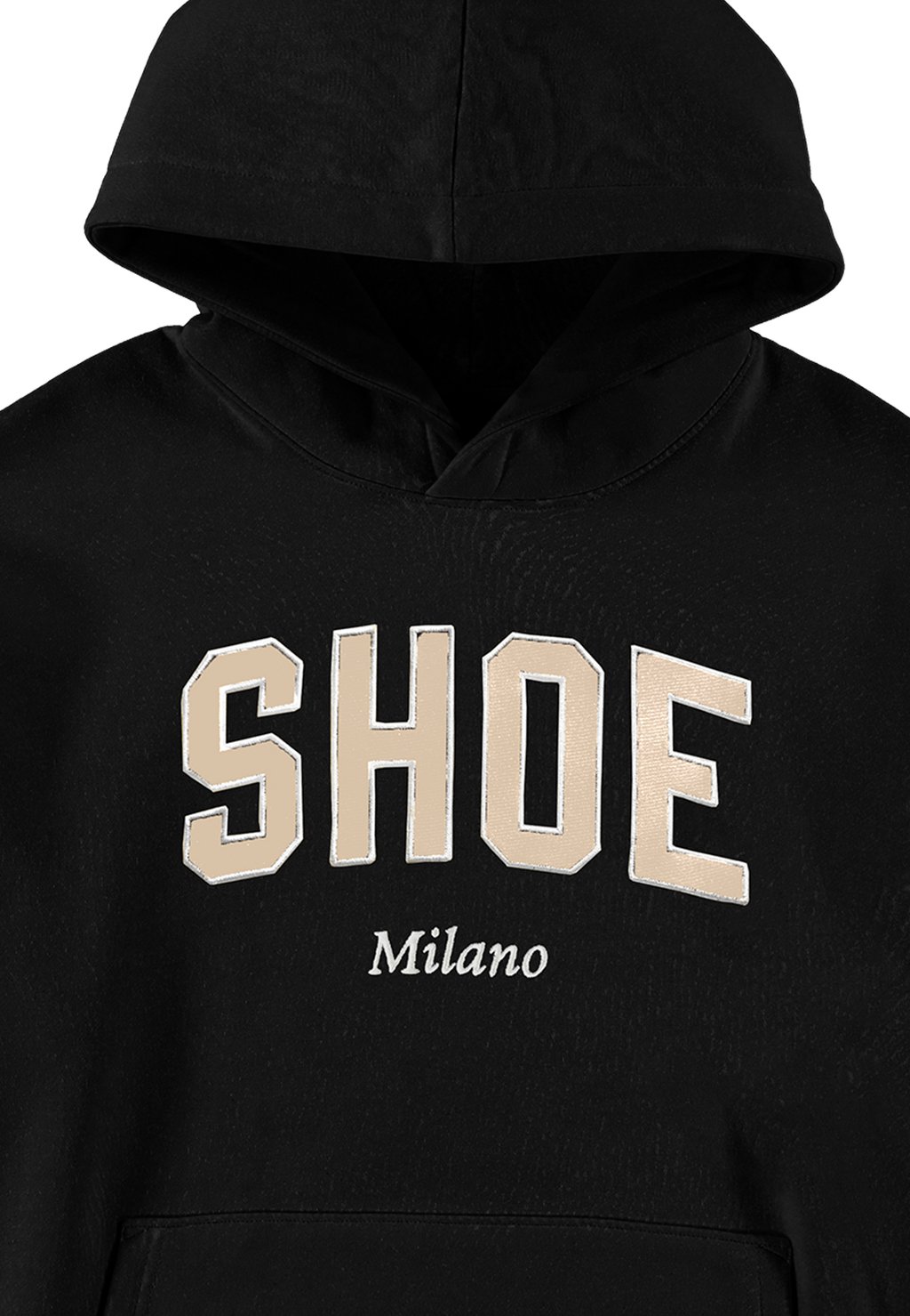 

Толстовка с капюшоном Shoe, черный