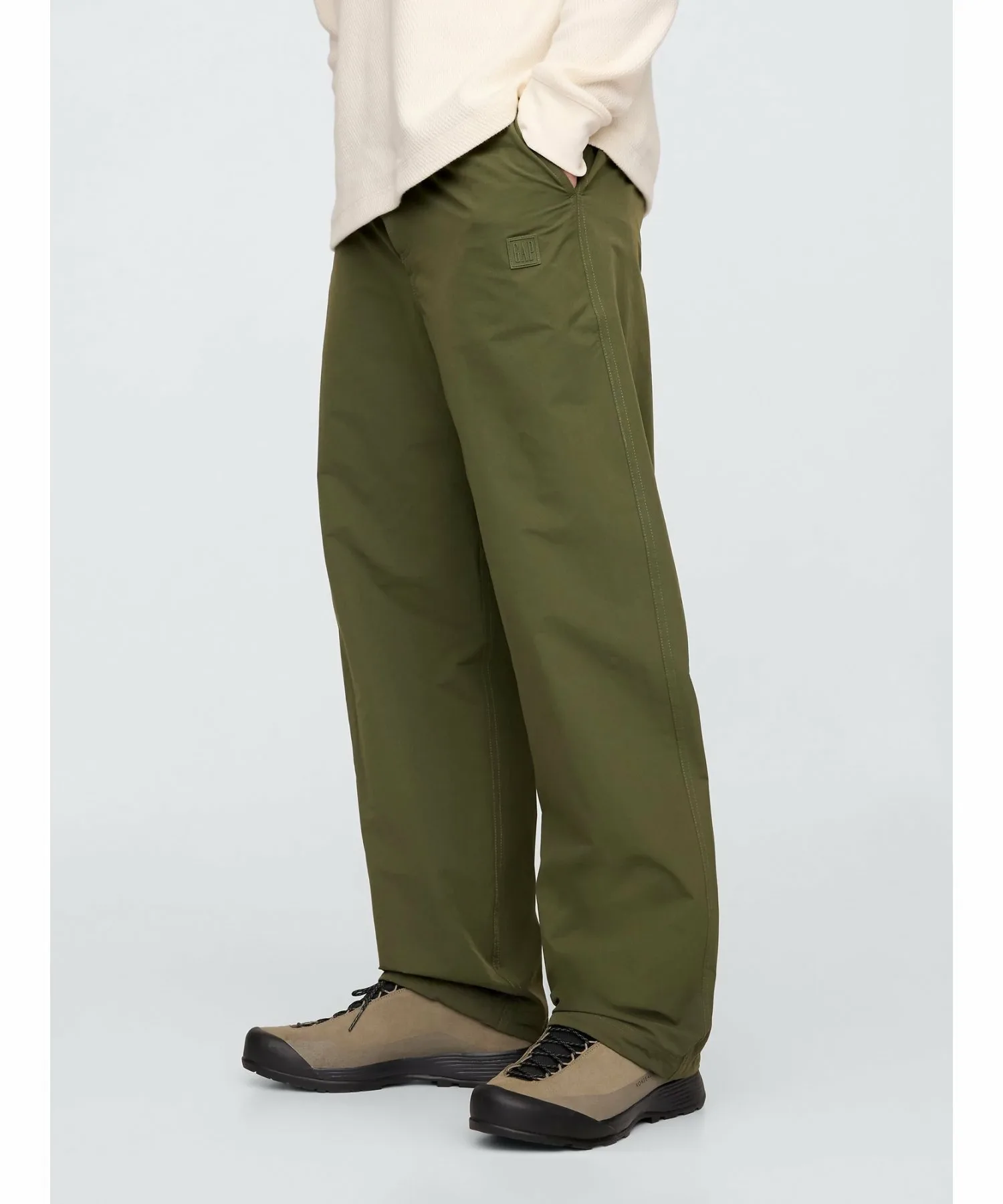(U) Парашютные штаны GAP, ARMY_JACKET_GREEN — фото 2