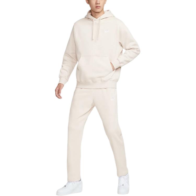 Спортивный клуб FW24 Флисовая толстовка Мужская Светлая красная древесина умбра Nike, Светлая розовая древесина умбра — фото 4